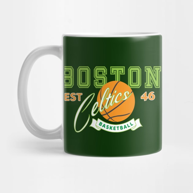 Boston Celtics Basketball by antarte